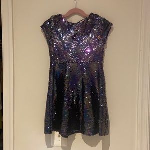 Zara Girls sequins dress
